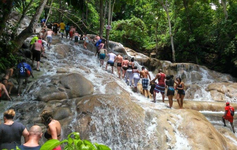 Blue Hole Adventure & Dunn’s River Falls With Lunch