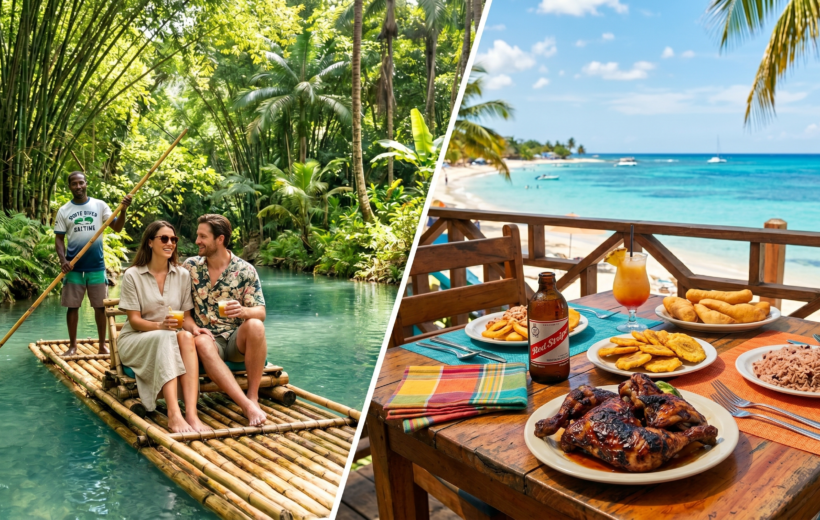 Bamboo River Rafting with Lunch & Transportation