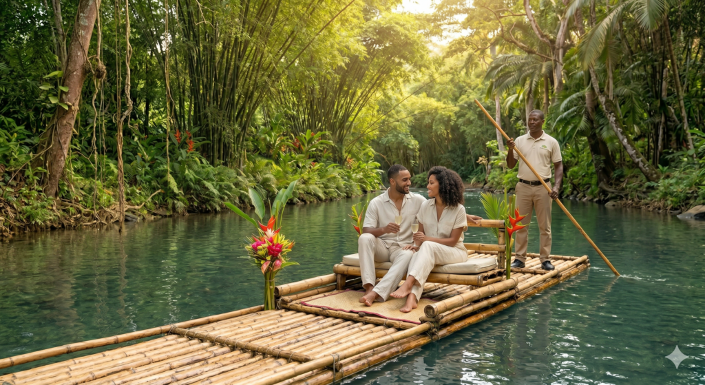 Luxury Bamboo River Rafting Experience - Know Jamaica Tours