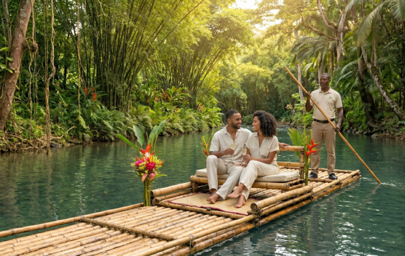 Luxury Bamboo River Rafting Experience