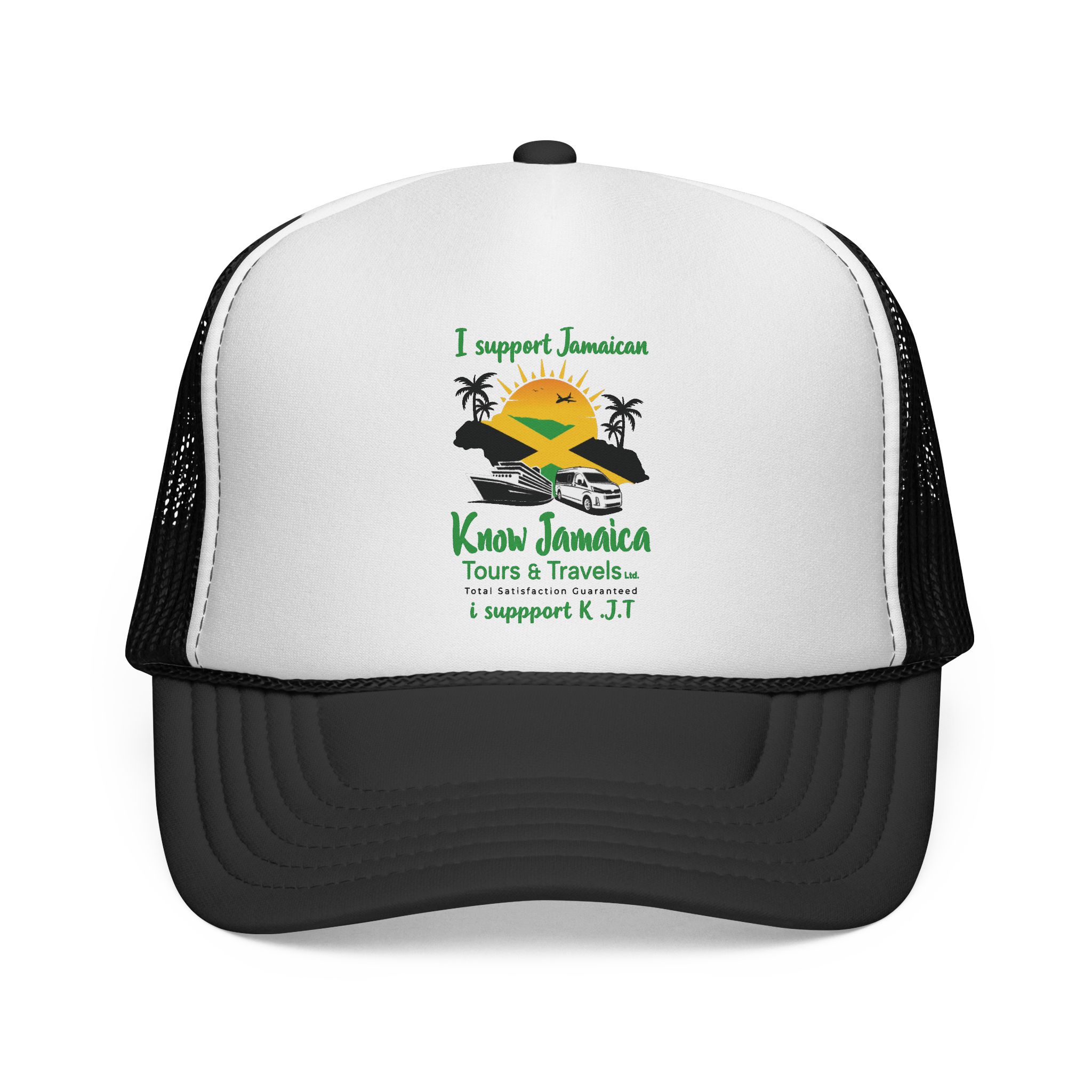 Know Jamaica Tours "I Support Jamaica" Trucker Cap