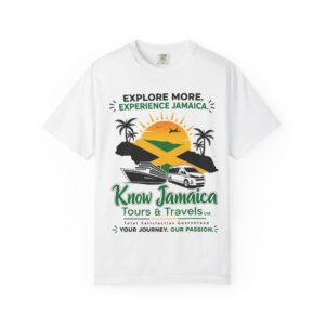 Explore More, Experience Jamaica Unisex Garment-Dyed T-shirt