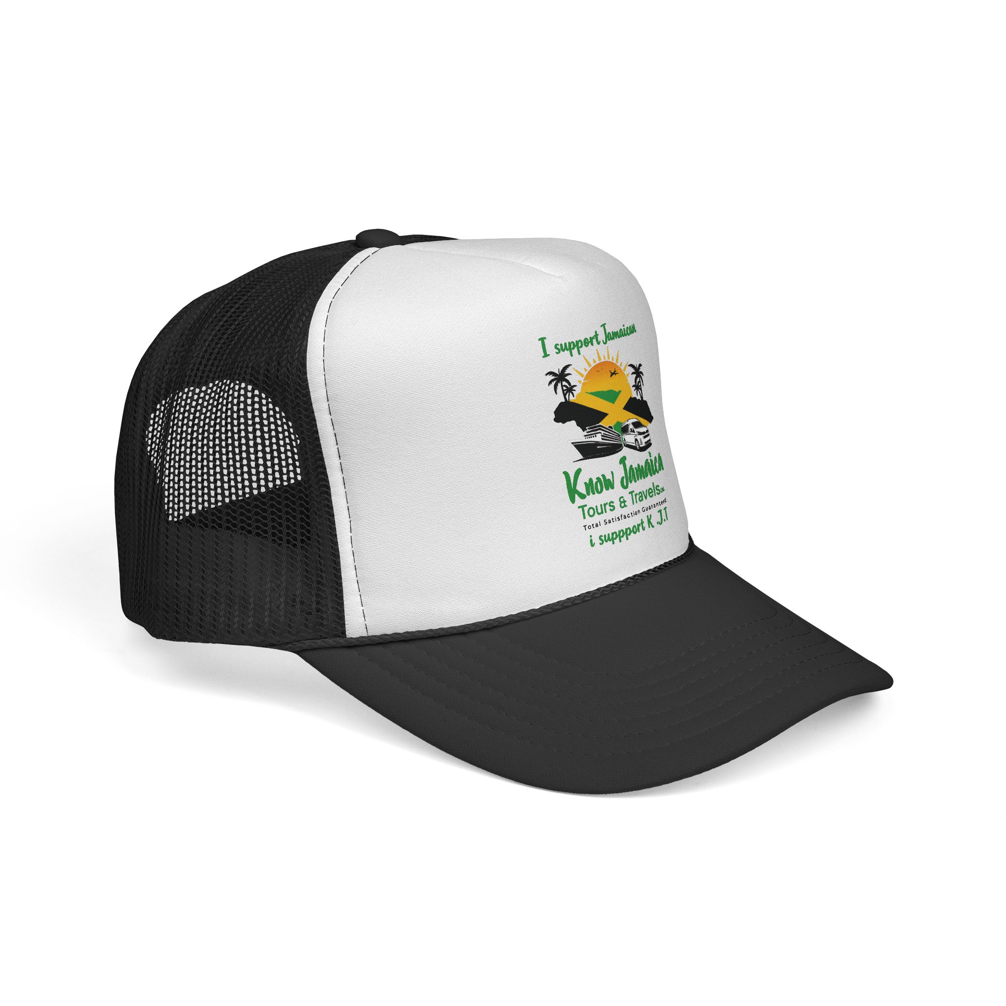 Know Jamaica Tours "I Support Jamaica" Trucker Cap - Image 2
